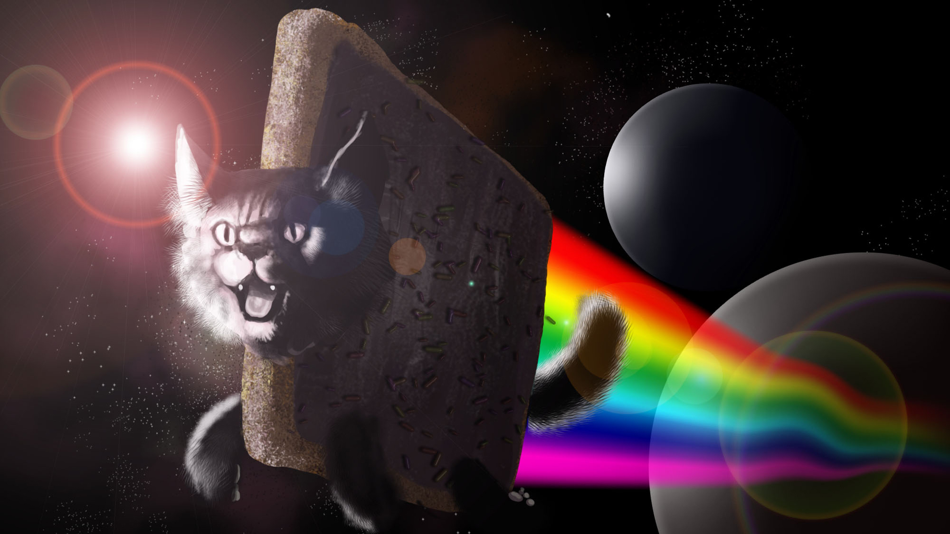 Wallpapers Digital Art Characters Nyan Cat