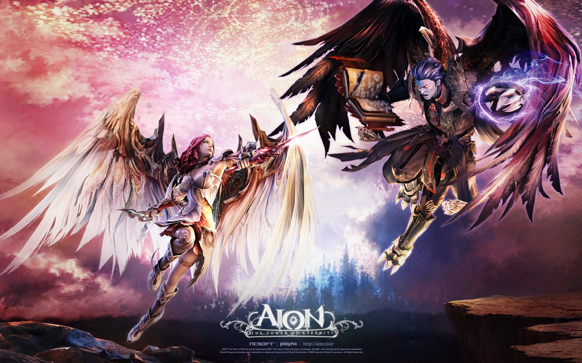 Fonds d'cran Jeux Vido Aion : the Tower of Eternity 