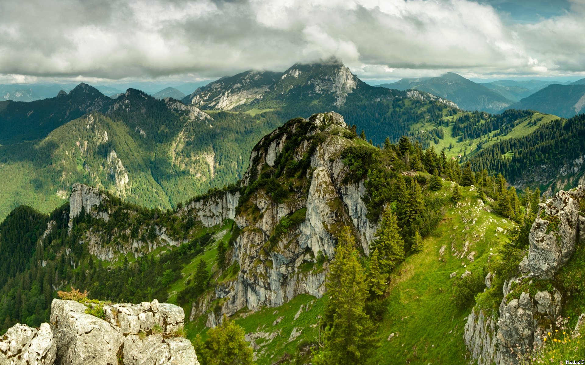 Fonds d'cran Nature Montagnes 