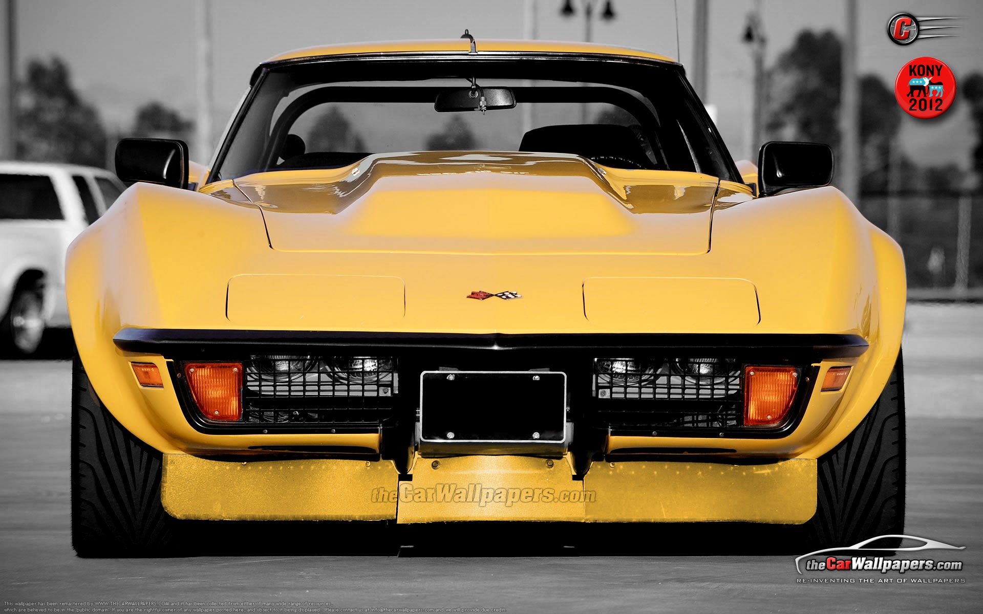 Fonds d'cran Voitures Chevrolet corvette stingray (1971)