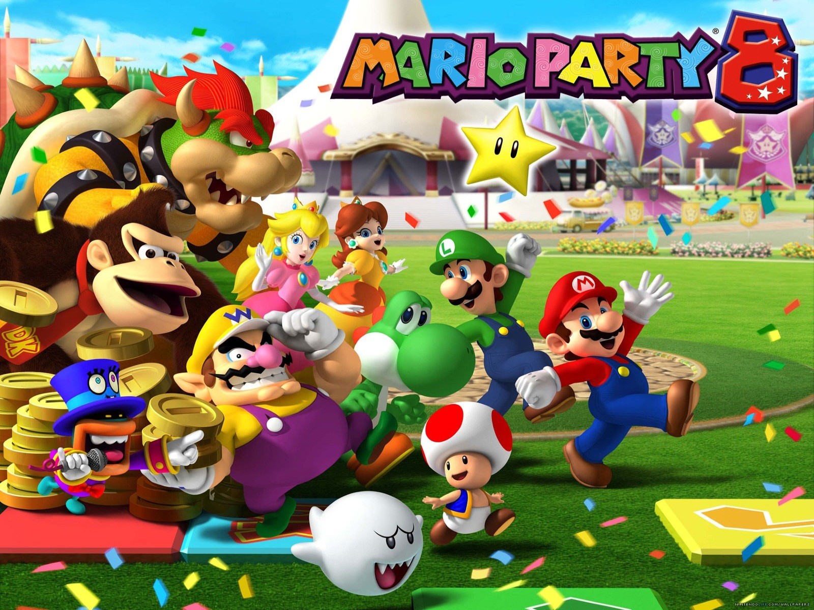 Fonds d'cran Jeux Vido Mario Party 8 