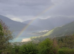  Nature arc en ciel sur serre ponon