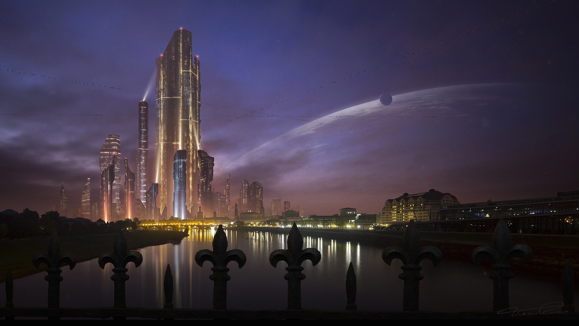 Wallpapers Fantasy and Science Fiction Futuristic Landscapes 