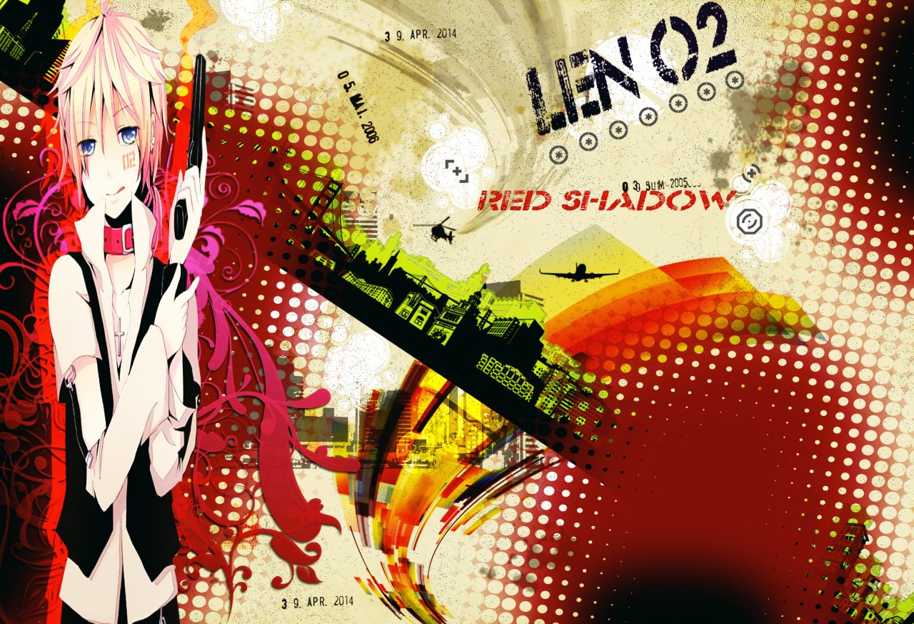 Fonds d'cran Manga Vocalods Red shadow 