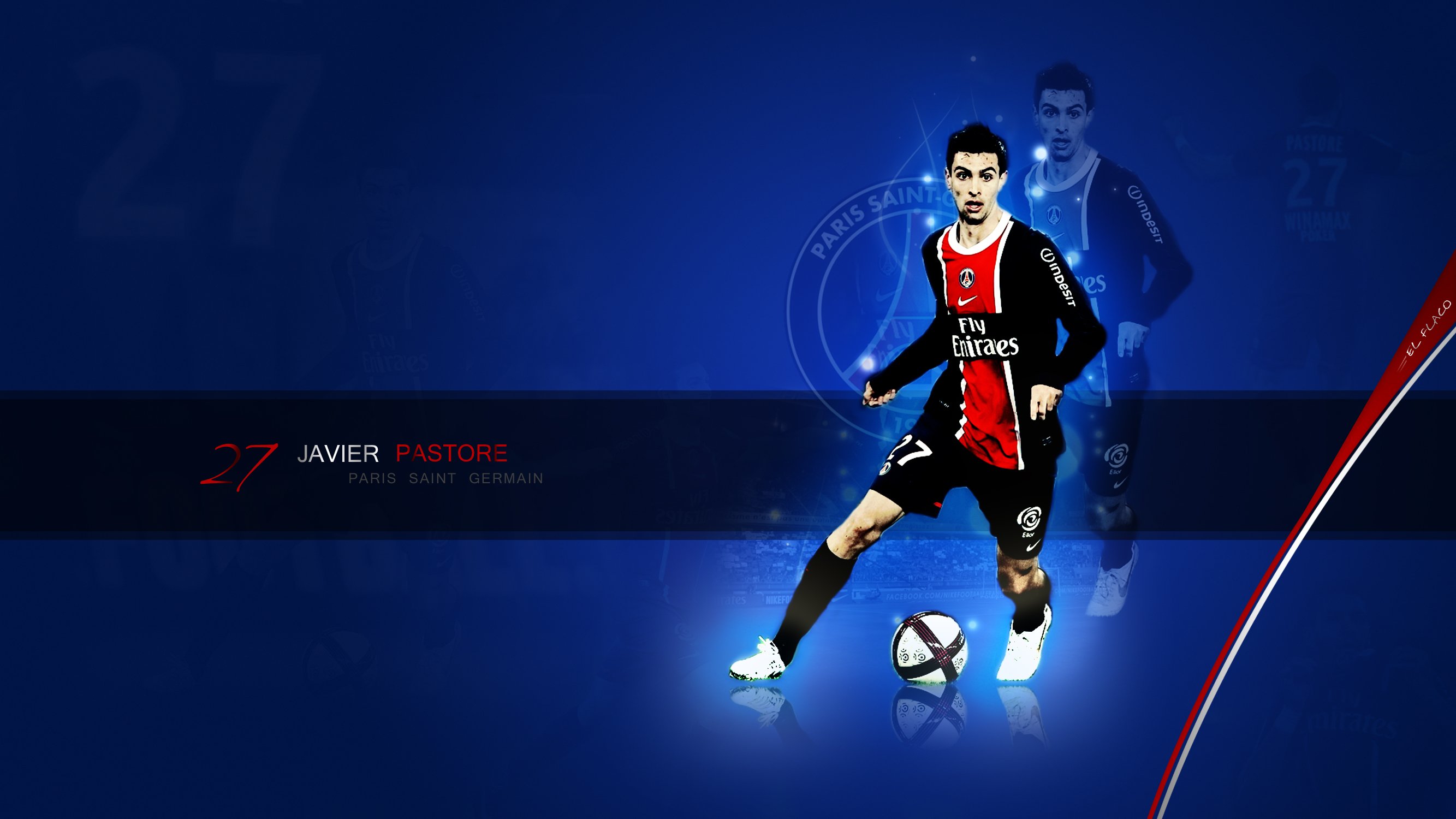 Wallpapers Sports - Leisures PSG Paris Saint Germain Javier Pastore