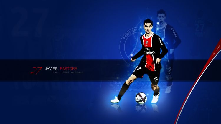 Fonds d'cran Sports - Loisirs PSG Paris Saint Germain Javier Pastore