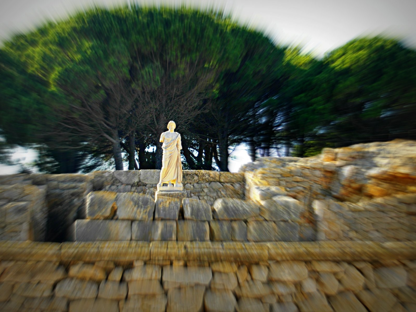 Wallpapers Constructions and architecture Statues - Monuments ruines d'empuries (espagne)