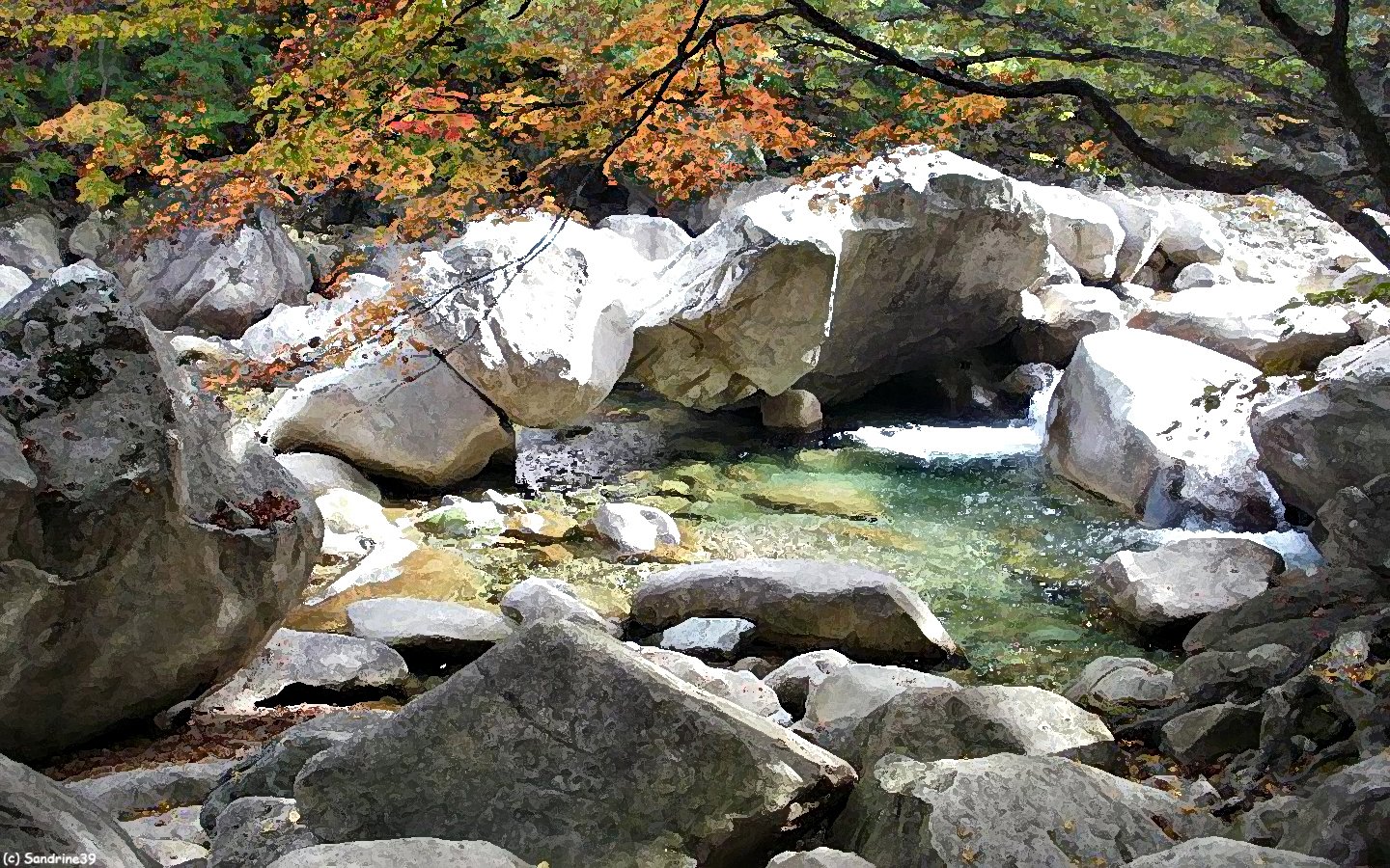 Wallpapers Nature Rivers - Torrents Cour d'eau  Sokcho (Core du Sud)