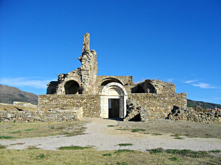 Wallpapers Constructions and architecture Ruins vestige de Rodes (rosas espagne)