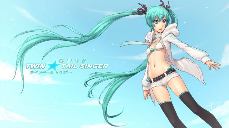 Wallpapers Manga Vocalods Hatsune Miku