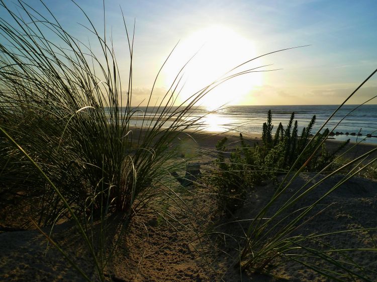 Fonds d'cran Nature Mers - Ocans - Plages Couch de soleil 2