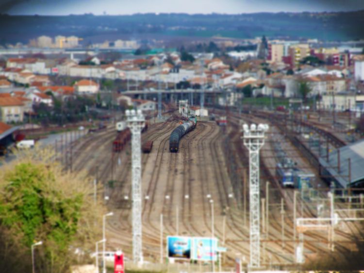 Fonds d'cran Transports divers Trains Gare d'Angoulme