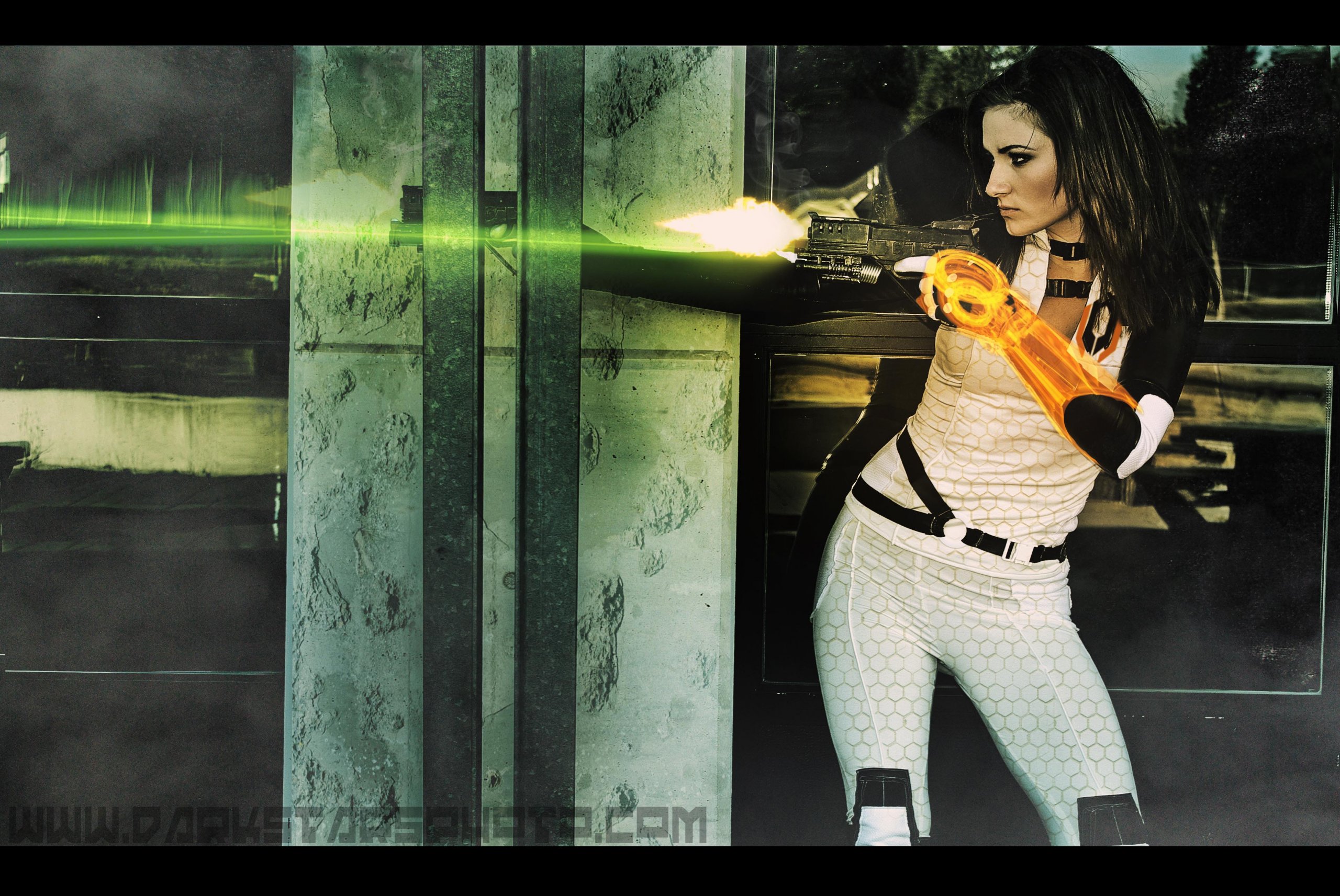 Wallpapers Celebrities Women Cosplay Mass Effect - Miranda Lawson