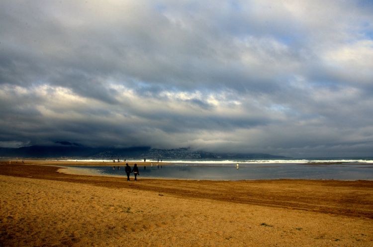 Wallpapers Nature Seas - Oceans - Beaches La promenade des amoureux