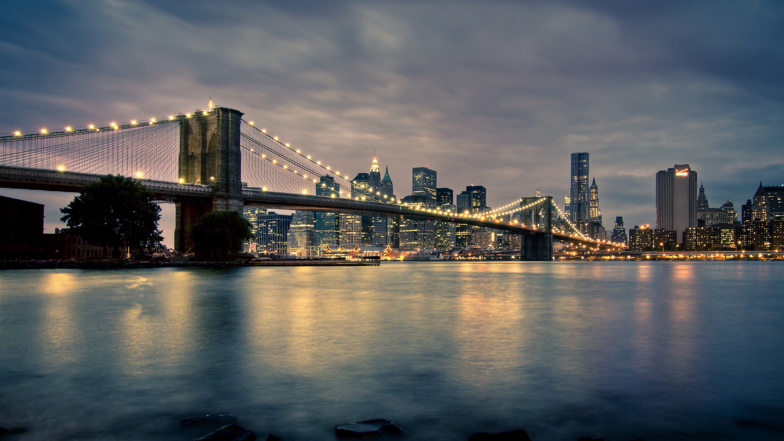 Wallpapers Constructions and architecture Bridges - Aqueduct Brooklyn Bridge