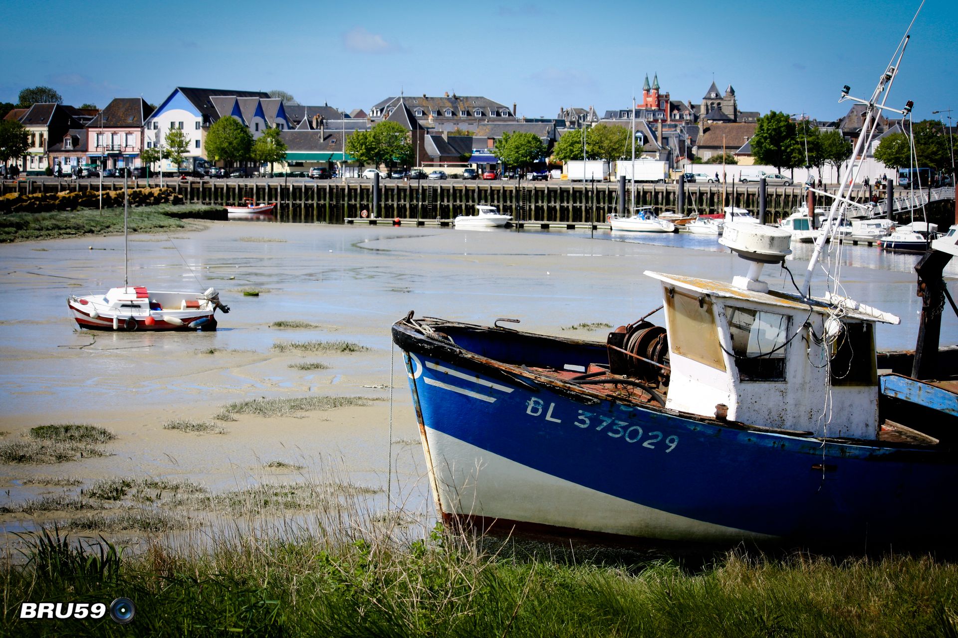 Wallpapers Trips : Europ France > Picardie Le Crotoy - Port