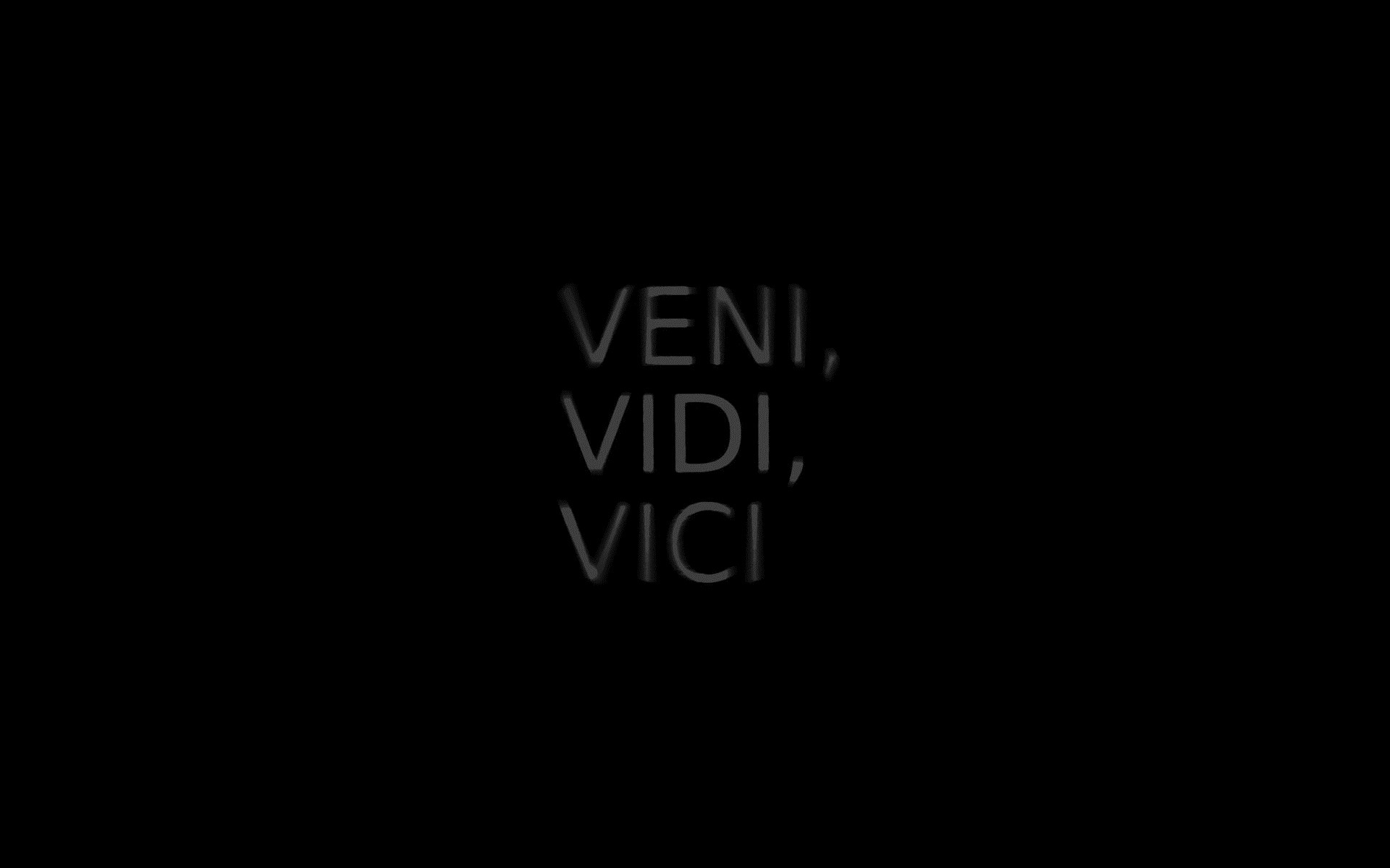 Wallpapers Digital Art Style Minimalistic Veni, vidi, vici