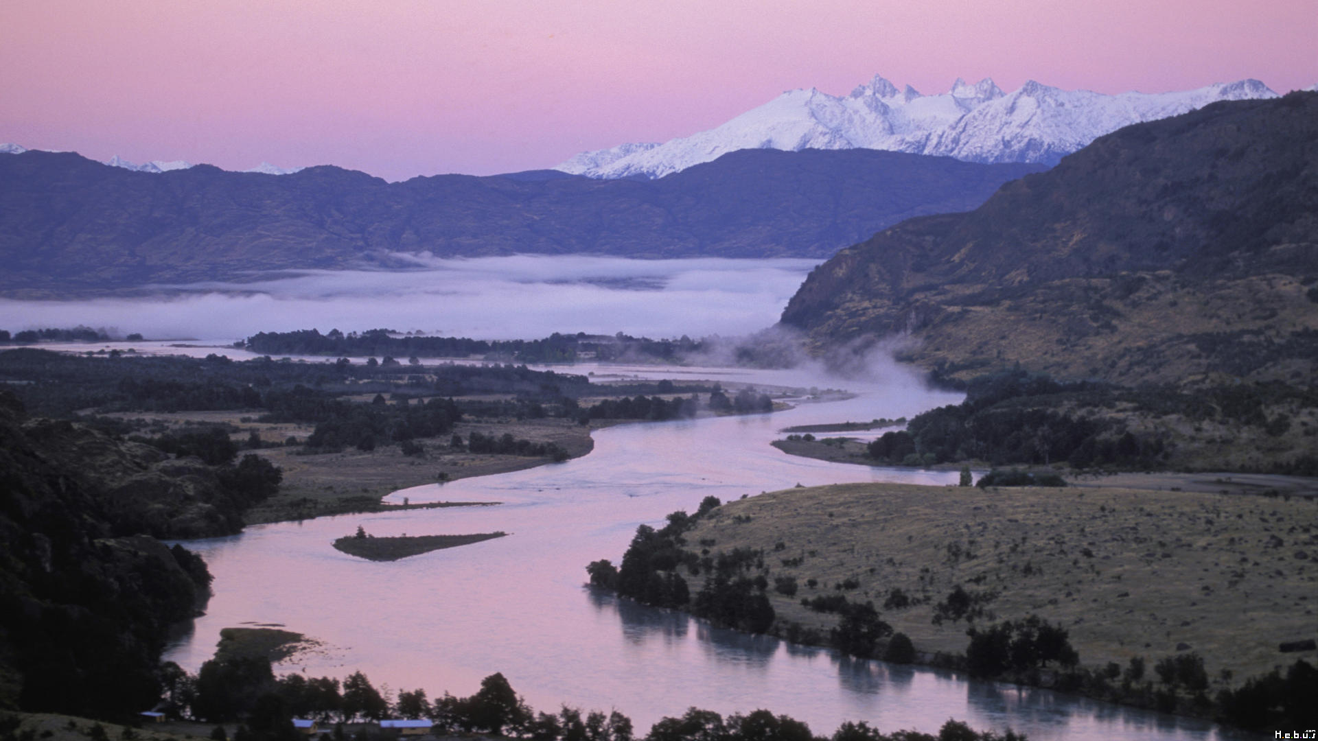 Wallpapers Trips : South America Chili Baker River