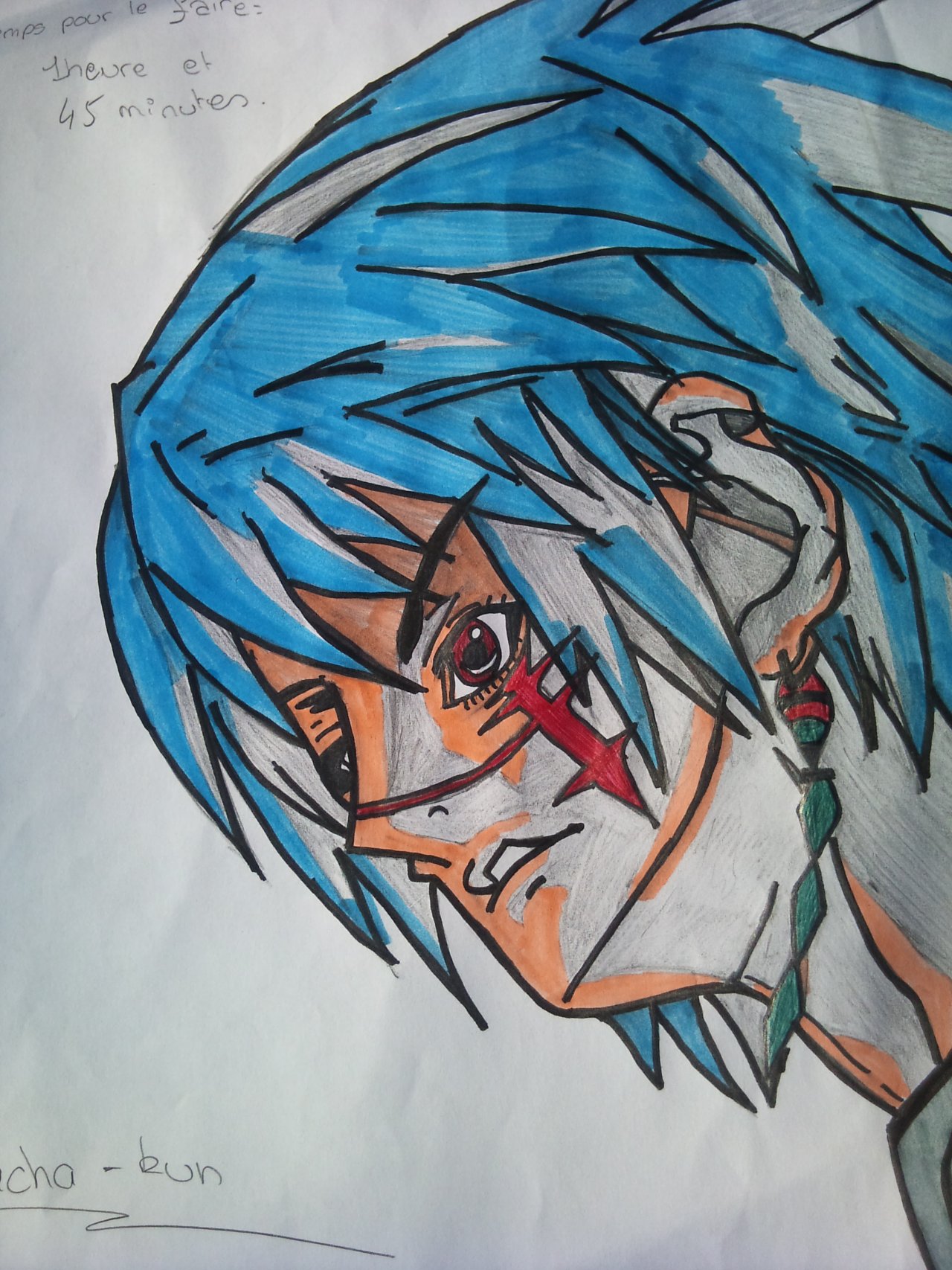 Fonds d'cran Art - Crayon Manga - Divers 