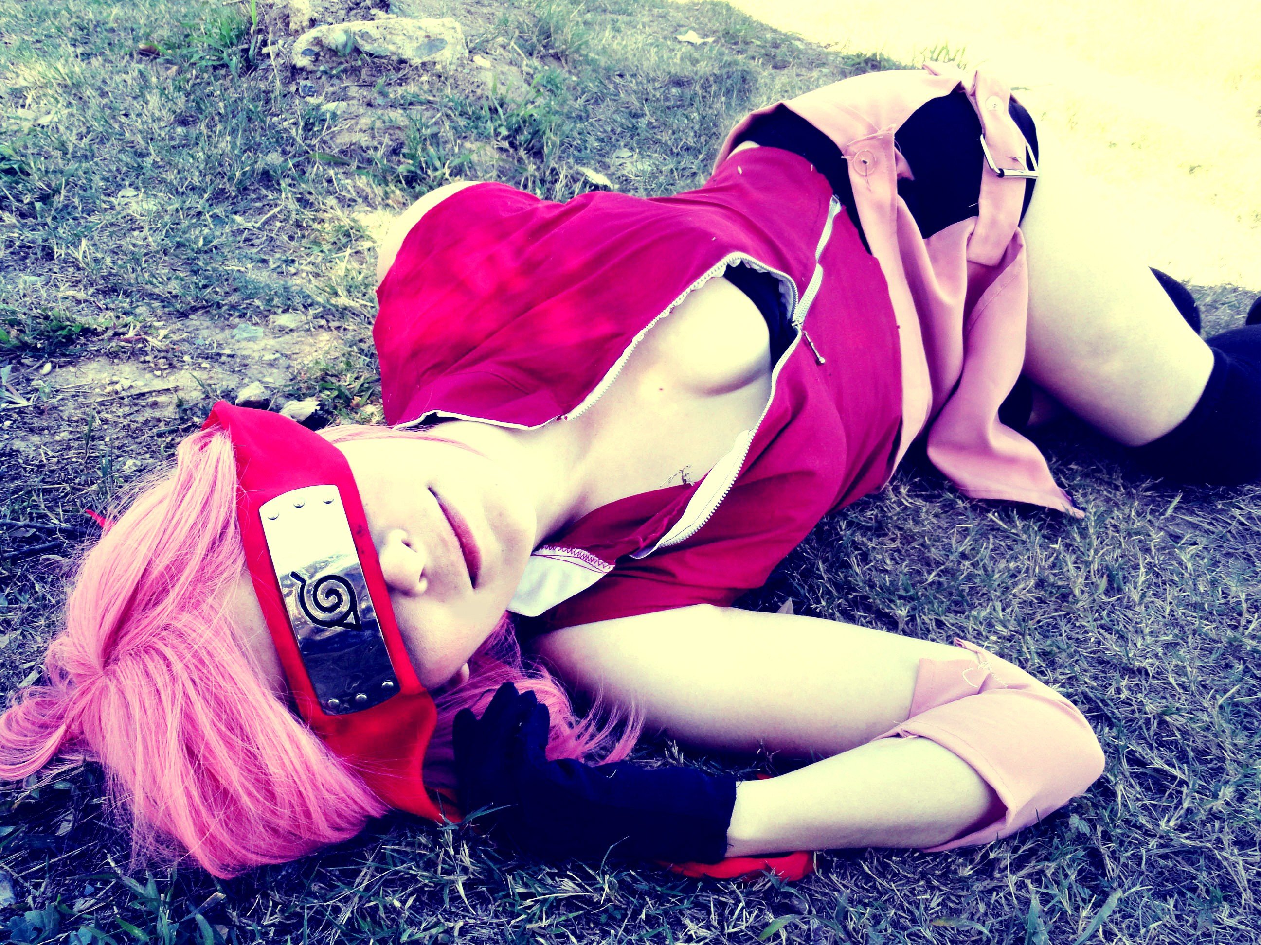 Wallpapers Celebrities Women Cosplay Naruto - Haruno Sakura