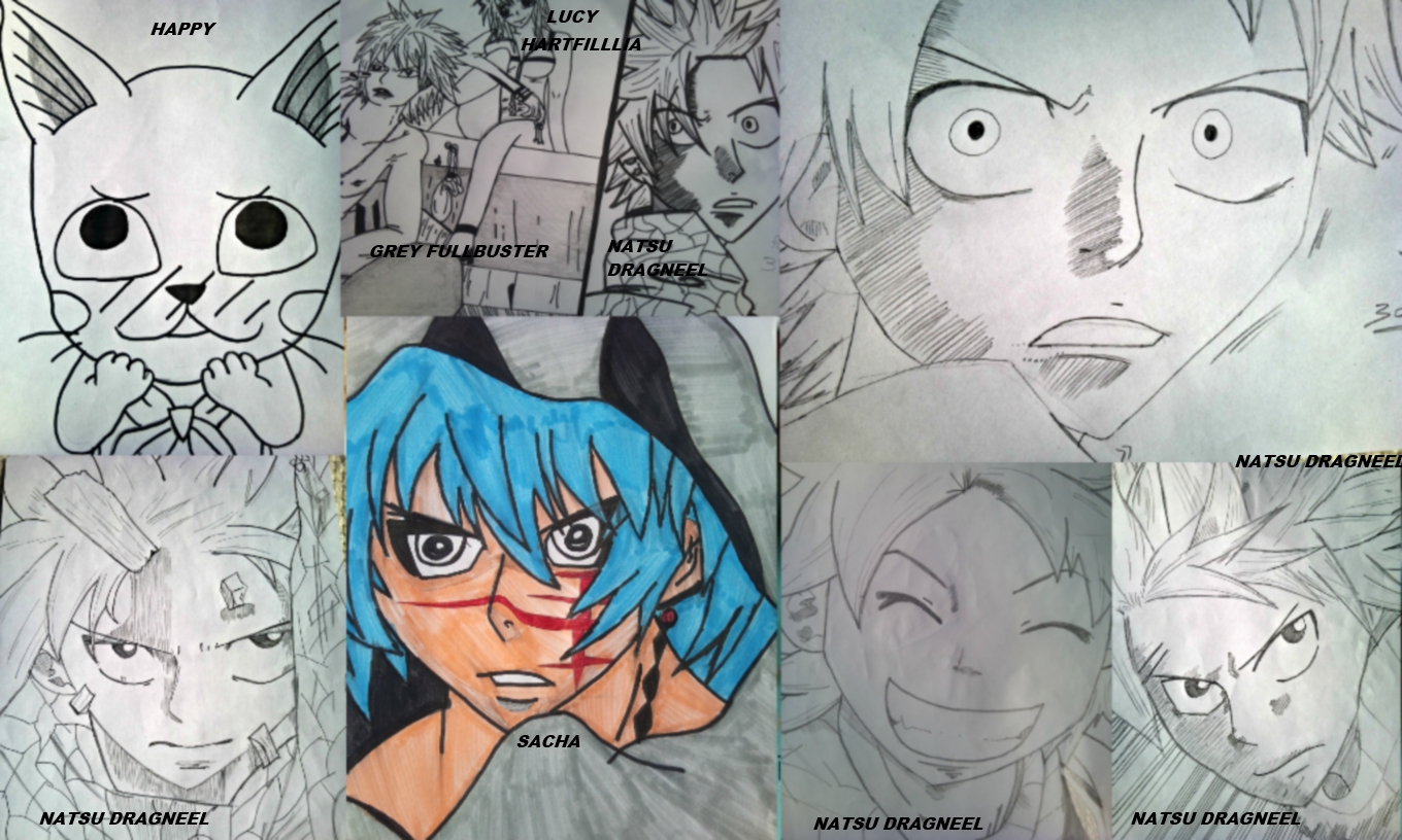 Fonds d'cran Art - Crayon Manga - Divers 