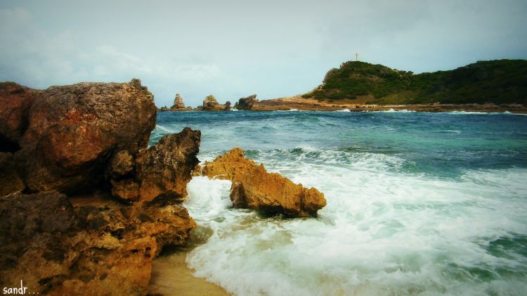 Fonds d'cran Nature Mers - Ocans - Plages pointe des chateaux-gwada