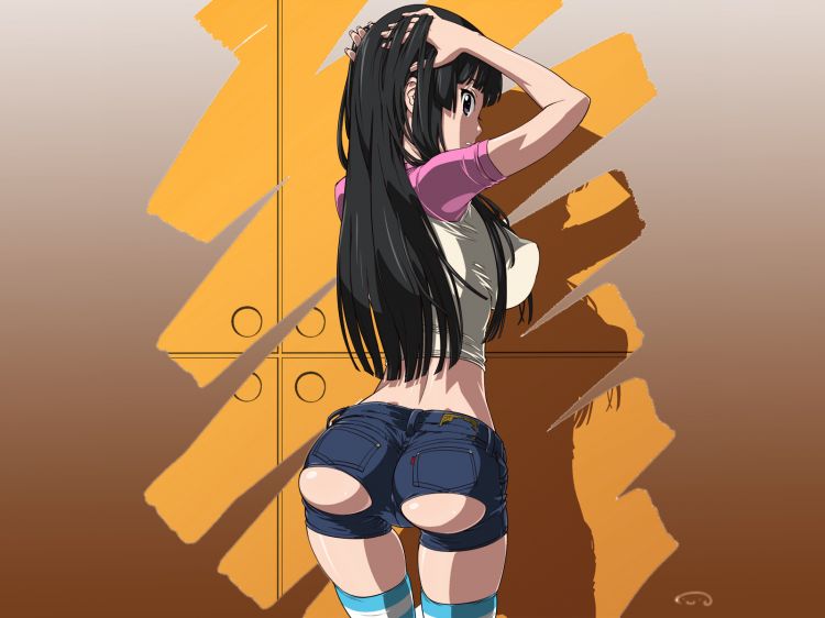 Fonds d'cran Manga K-ON! Akiyama Mio Wallpaper N302414