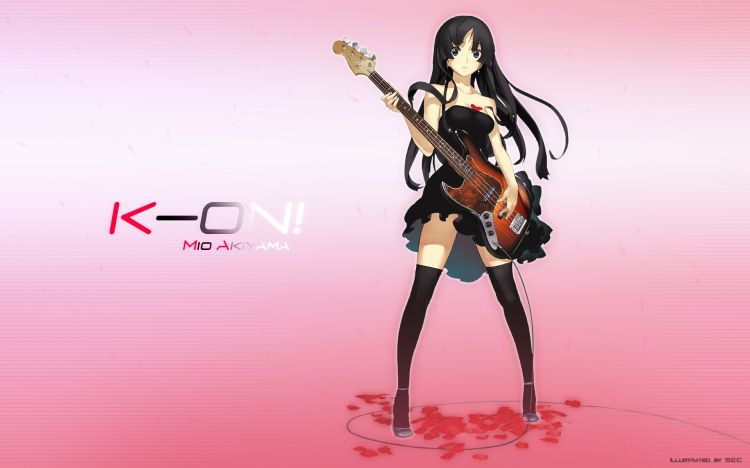 Wallpapers Manga K-ON! Akiyama Mio Wallpaper N302417