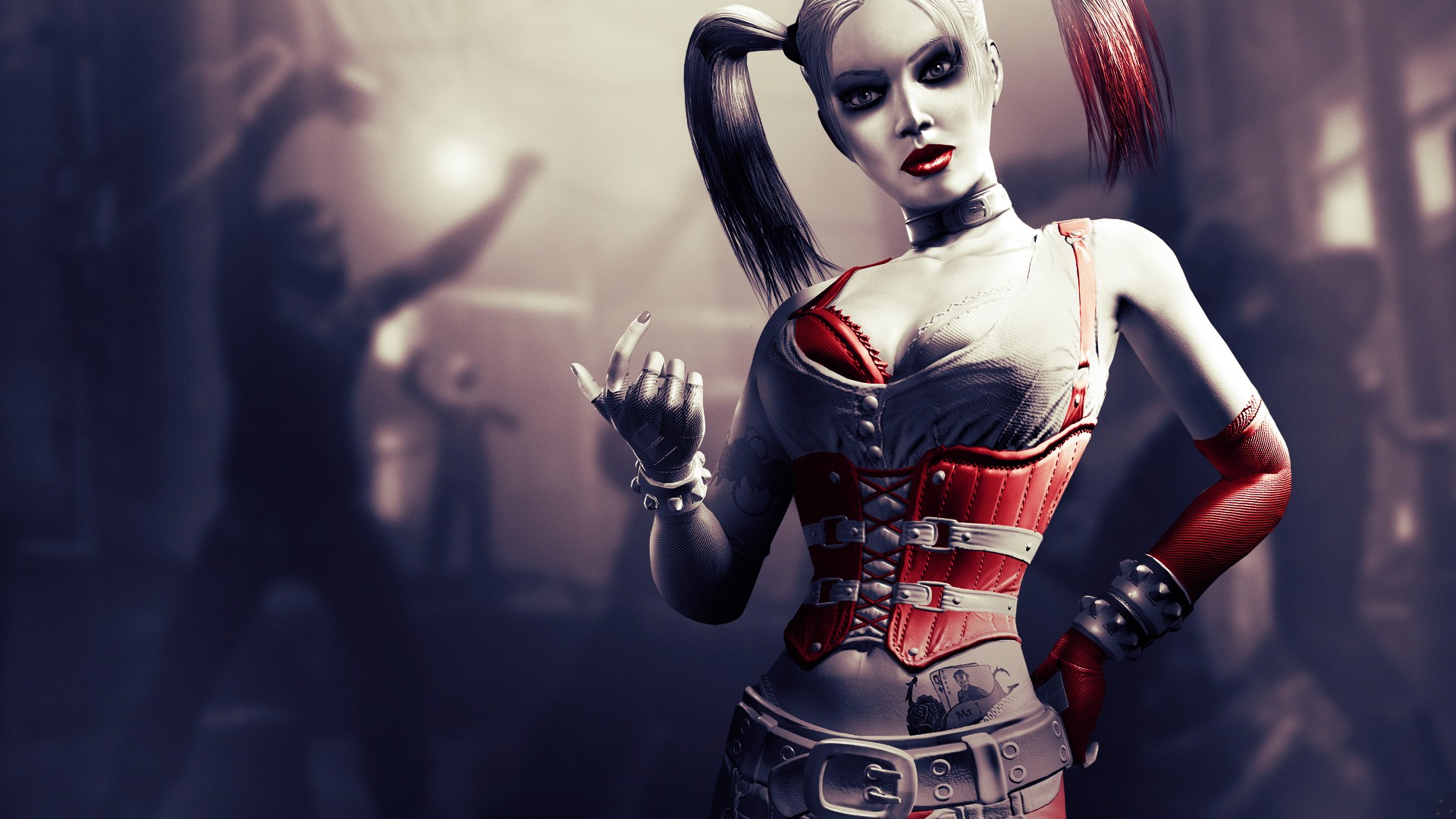 Wallpapers Video Games Batman Arkham City Harley Quinn Splendide