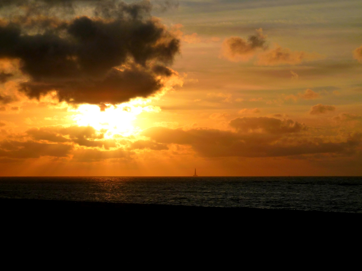 Fonds d'cran Nature Mers - Ocans - Plages Couleur du soir