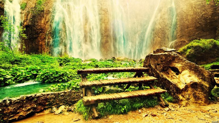 Wallpapers Nature Waterfalls Wallpaper N302432