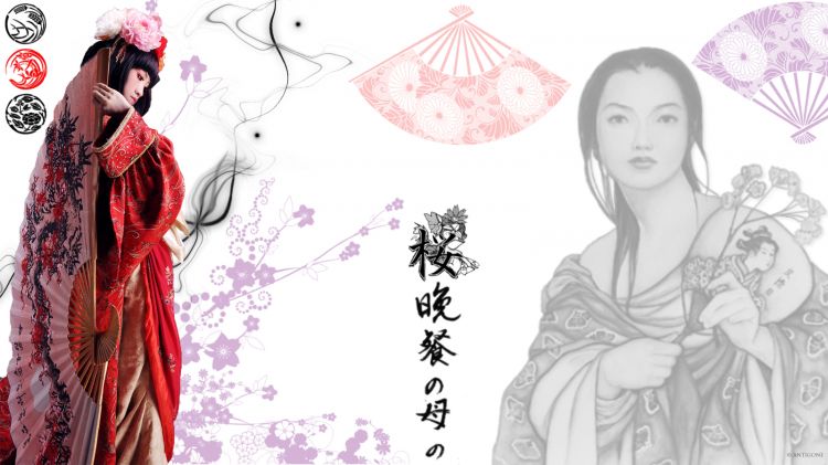 Wallpapers Digital Art Style Asian Kimono