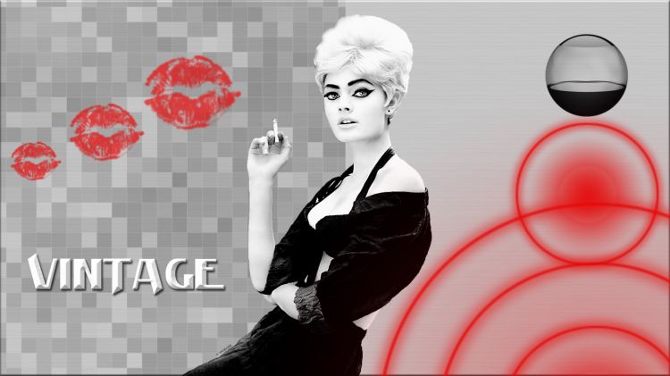 Wallpapers Digital Art Women - Femininity Vintage