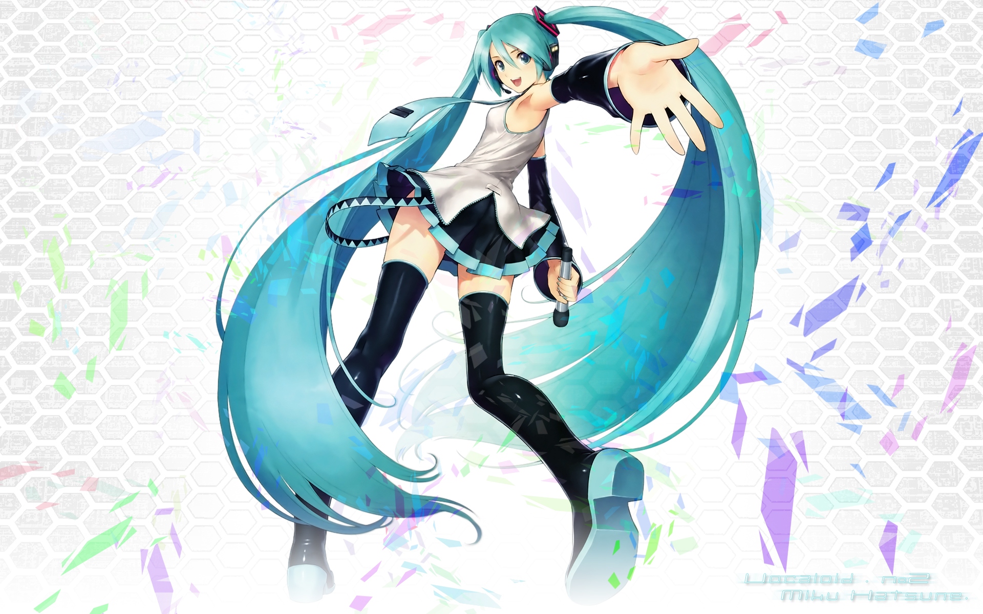 Fonds d'cran Manga Vocalods Hatsune Miku