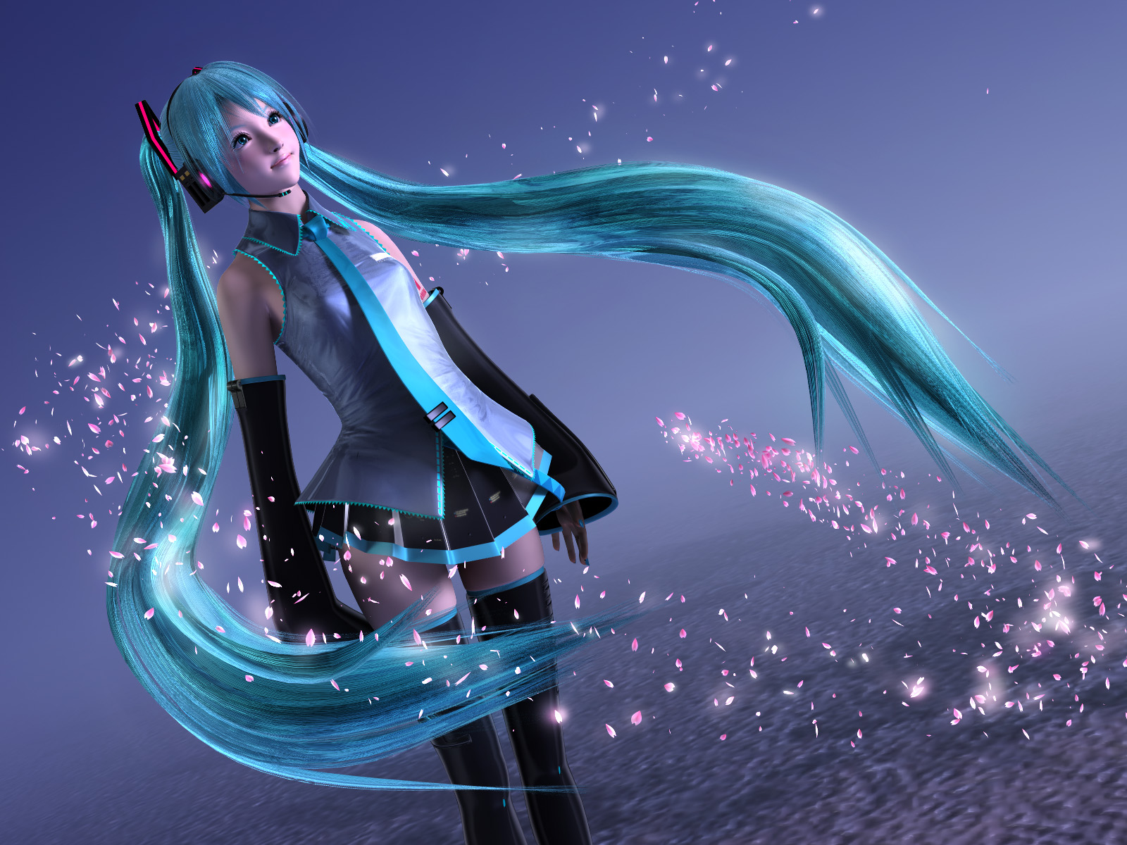 Fonds d'cran Manga Vocalods Hatsune Miku