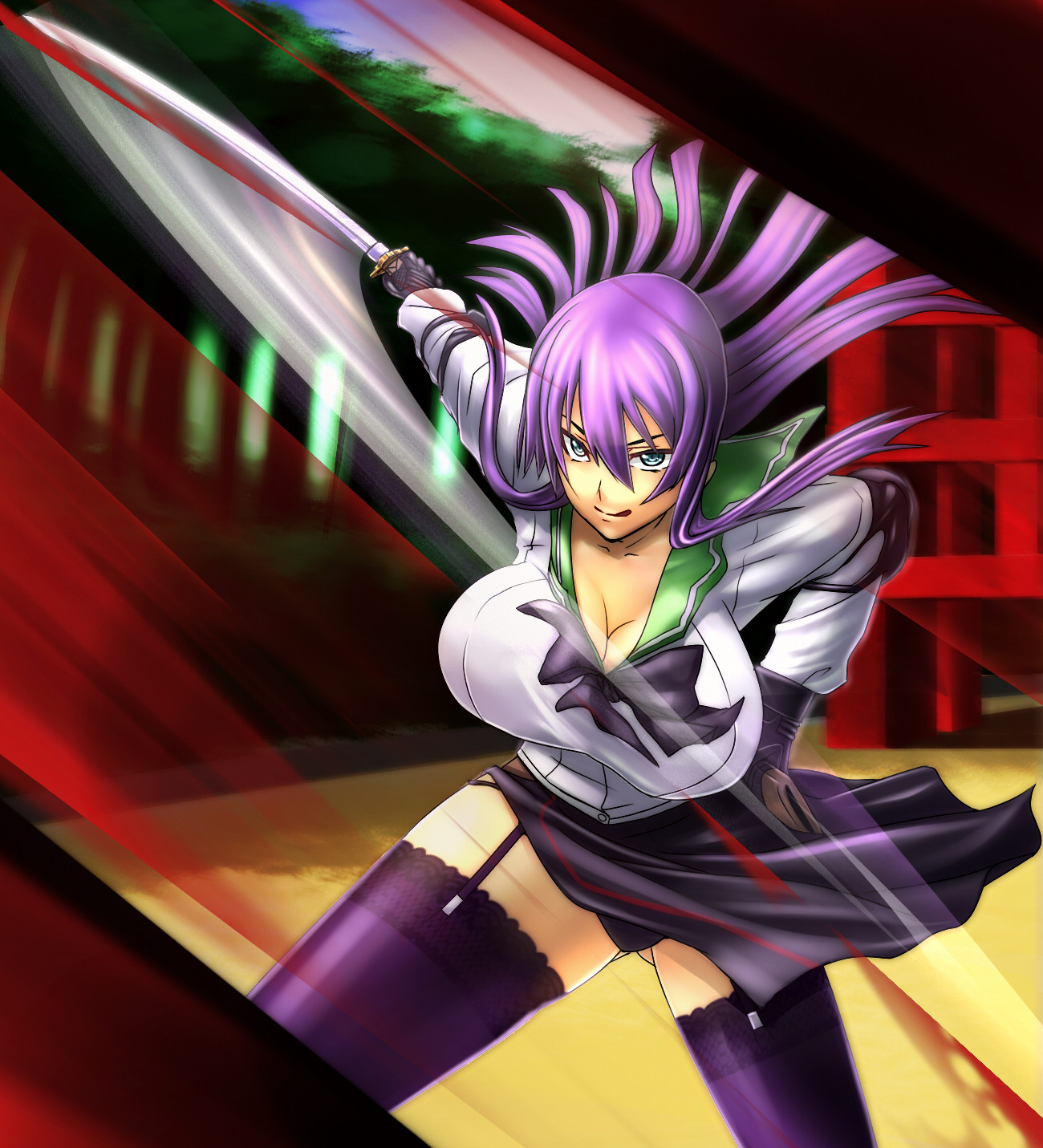 Wallpapers Manga High School of the dead 