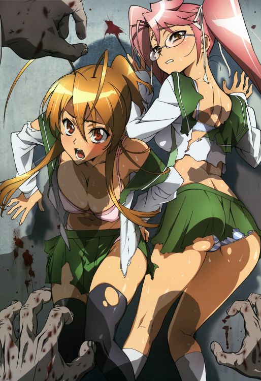 Fonds d'cran Manga High School of the dead Wallpaper N304216