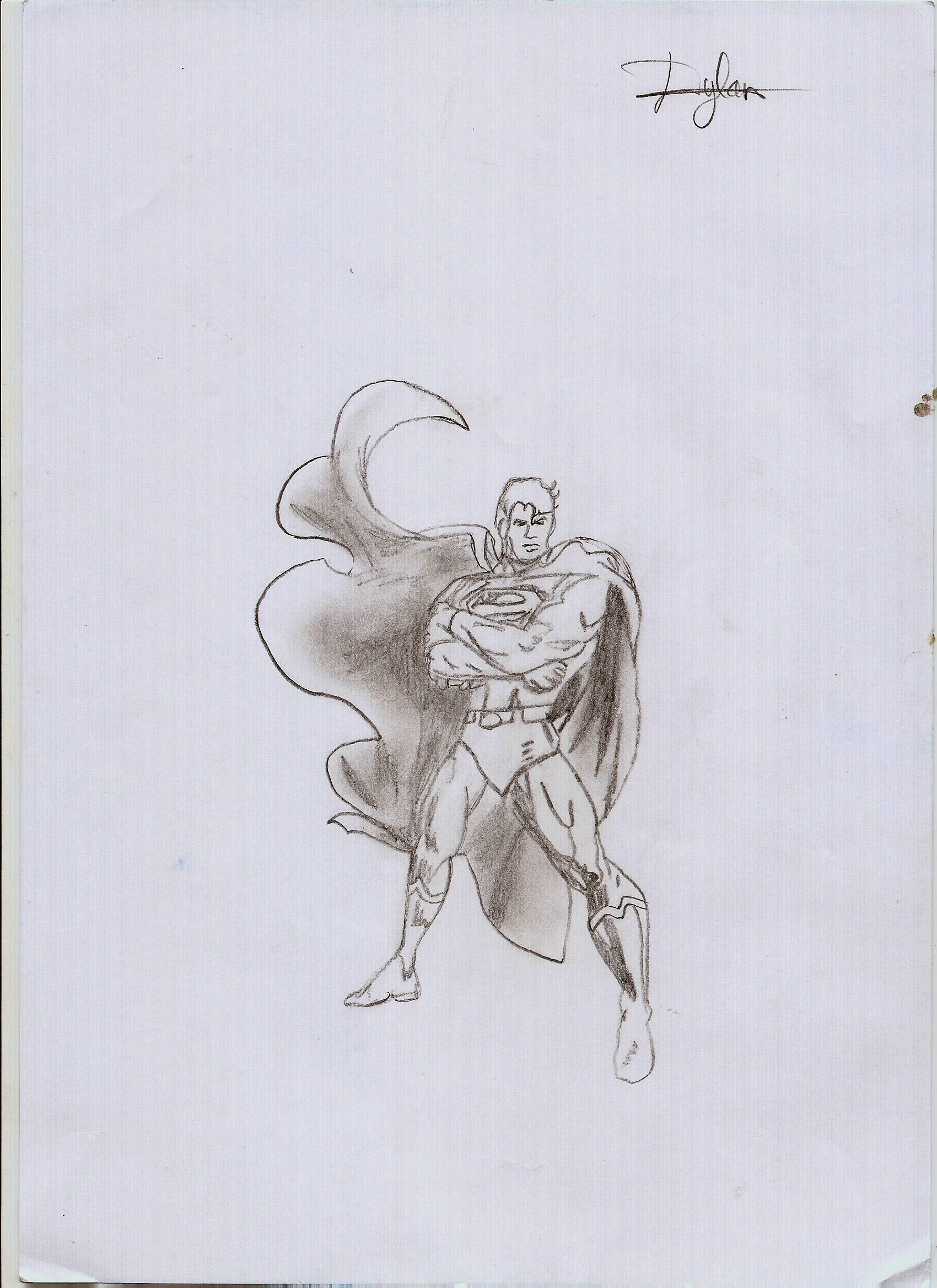 Fonds d'cran Art - Crayon BDs - Comics superman