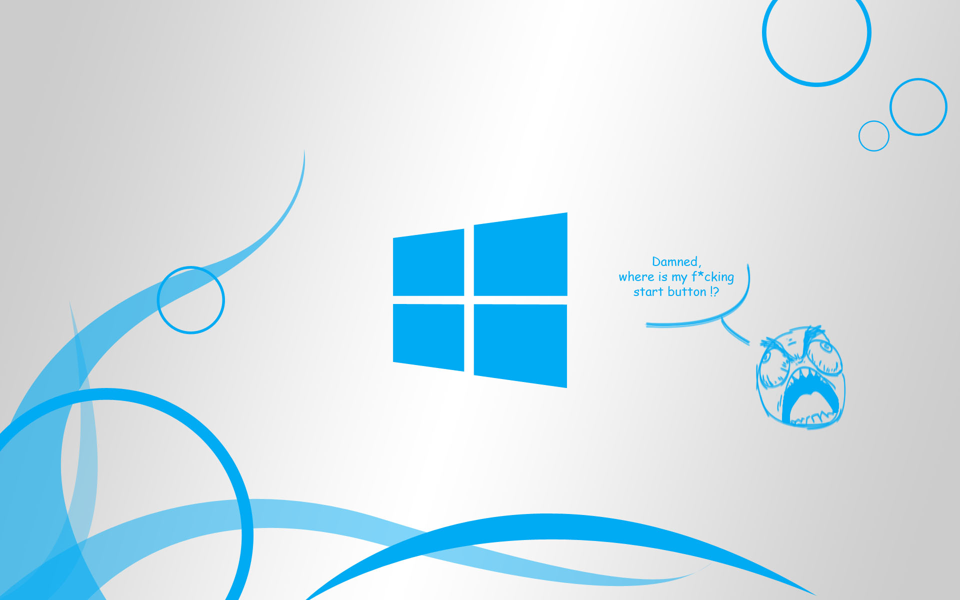 Fonds d'cran Informatique Windows 8 Start button ?