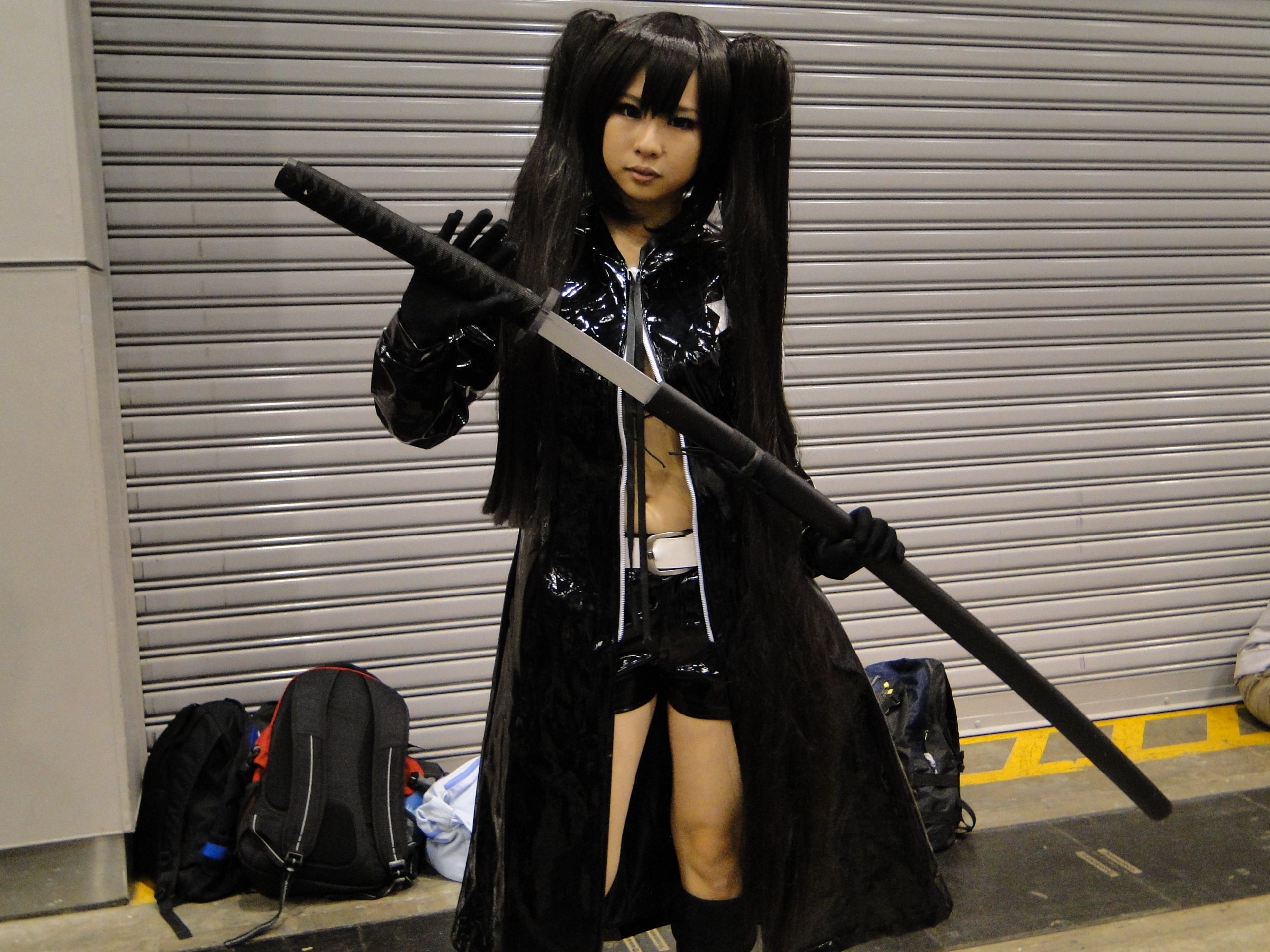 Fonds d'cran Clbrits Femme Cosplay (costumes)  Black Rock Shooter