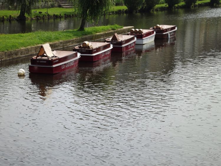 Fonds d'cran Bateaux Barques - Pirogues srie de barques