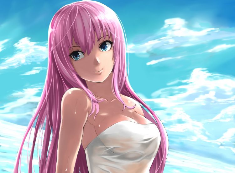 Fonds d'cran Manga Vocalods Megurine Luka