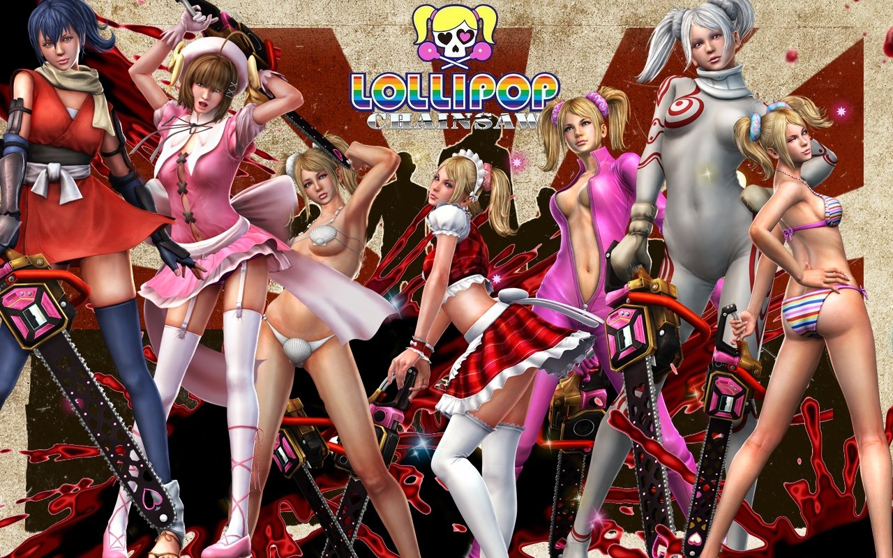 Fonds d'cran Jeux Vido Lollipop Chainsaw 