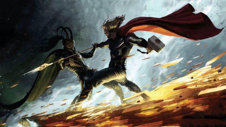 Fonds d'cran Comics et BDs Thor Wallpaper N303492