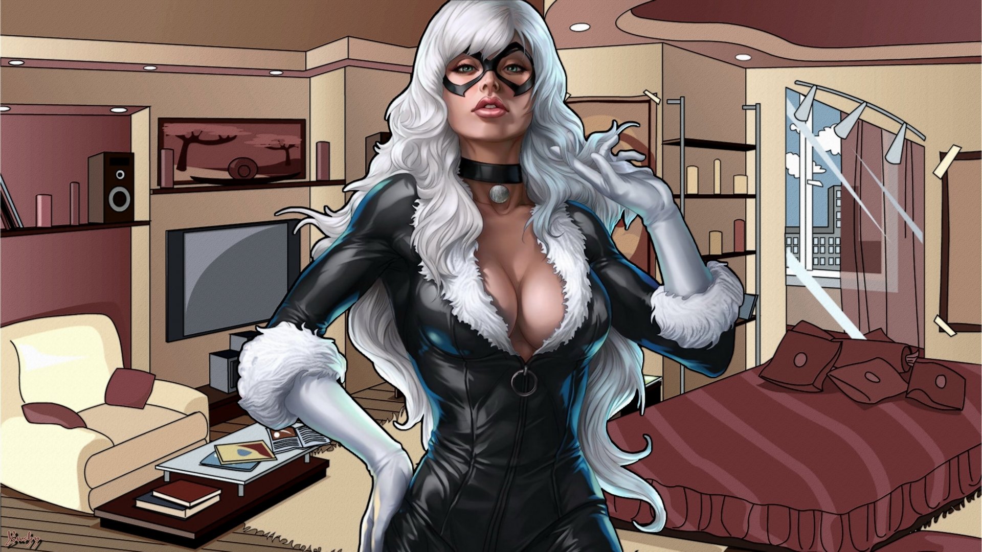 Wallpapers Comics Miscellaneous Black-Cat.