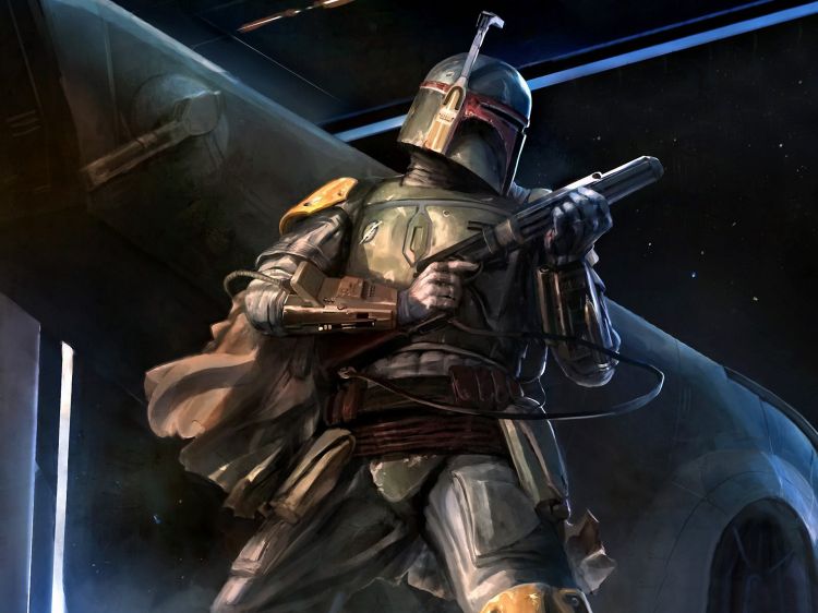 Fonds d'cran Fantasy et Science Fiction Star Wars Boba Fett