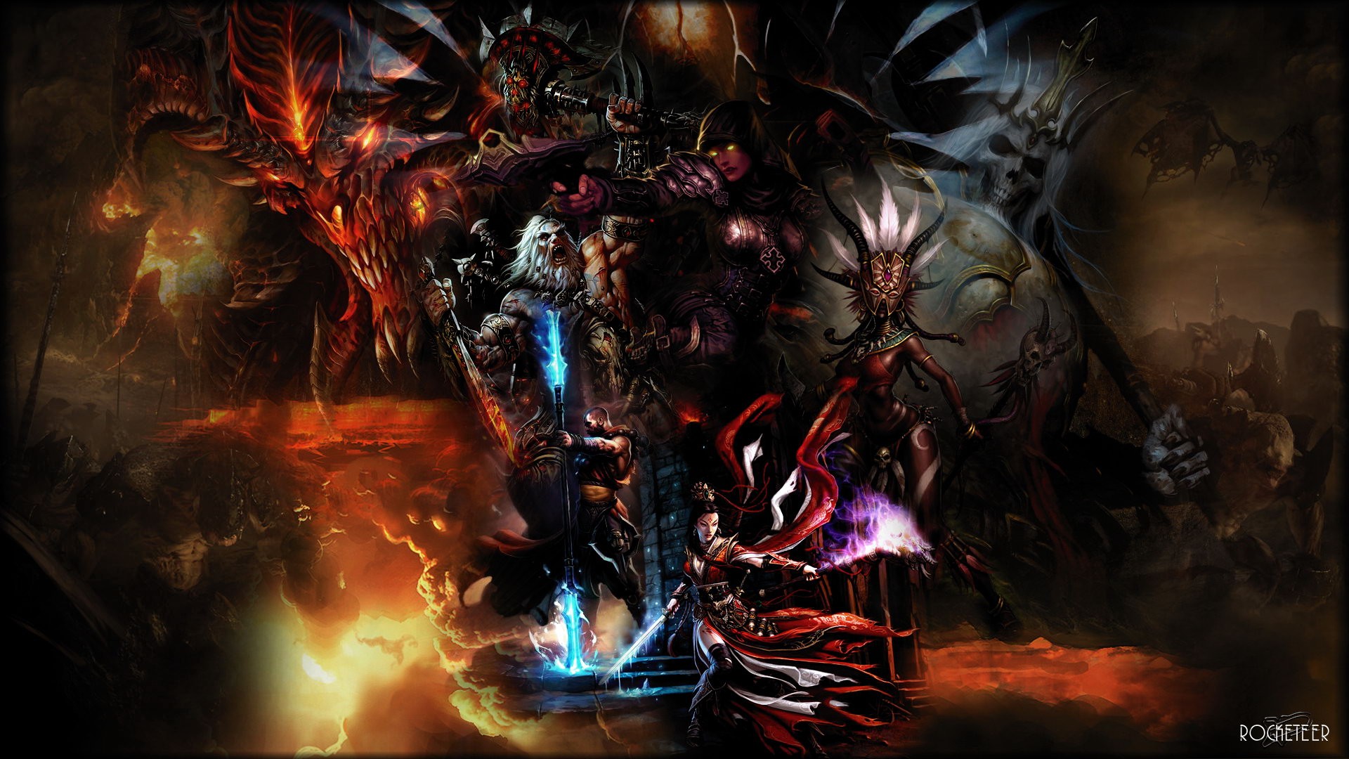 Fonds d'cran Jeux Vido Diablo 3 