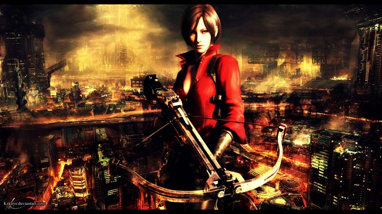 Fonds d'cran Jeux Vido Resident Evil 6 Ada Wong - Resident Evil 6