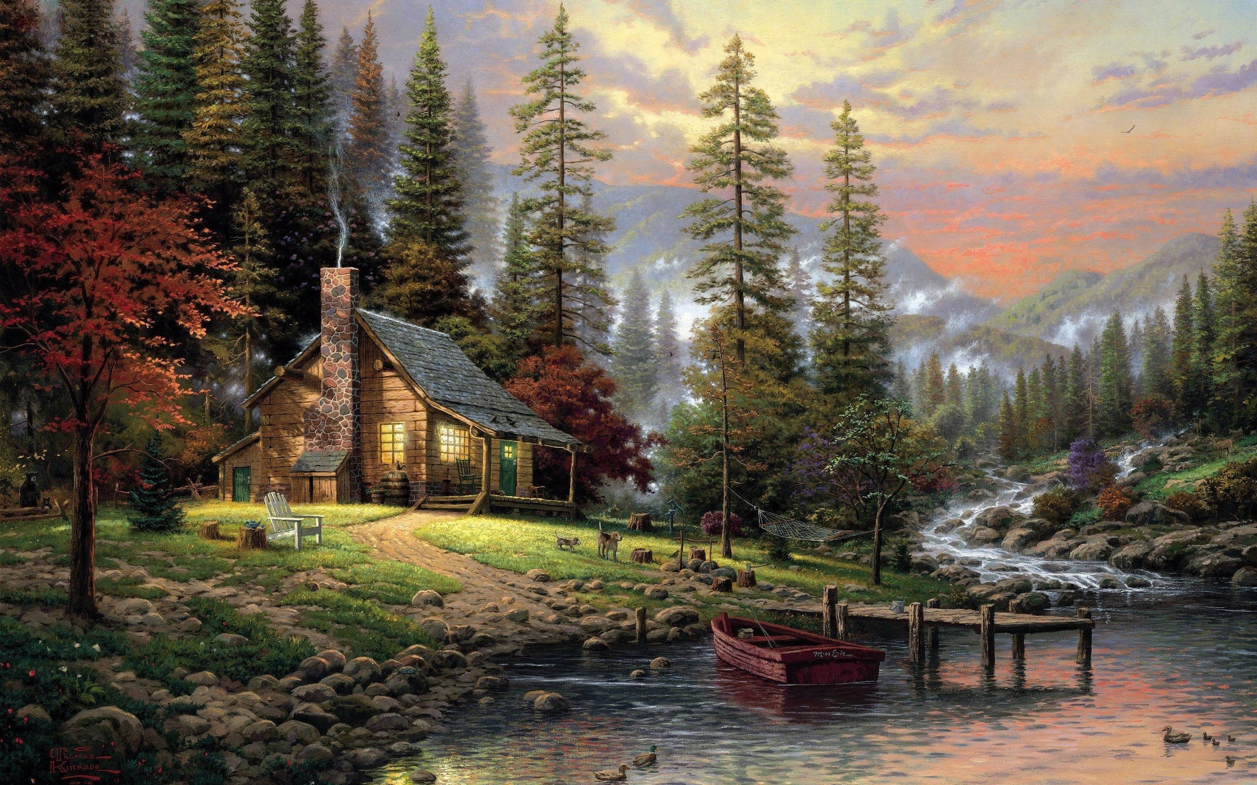 Wallpapers Art - Painting Landscapes - Misc 