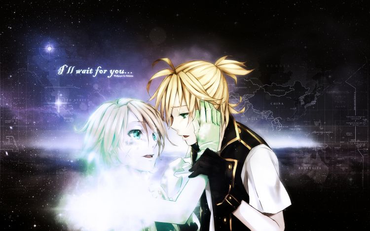 Wallpapers Manga Vocalods I'll wait for you